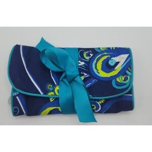 Buckhead Betties Makeup Brush‎ Roll Up Case Cosmetic Travel Organizer